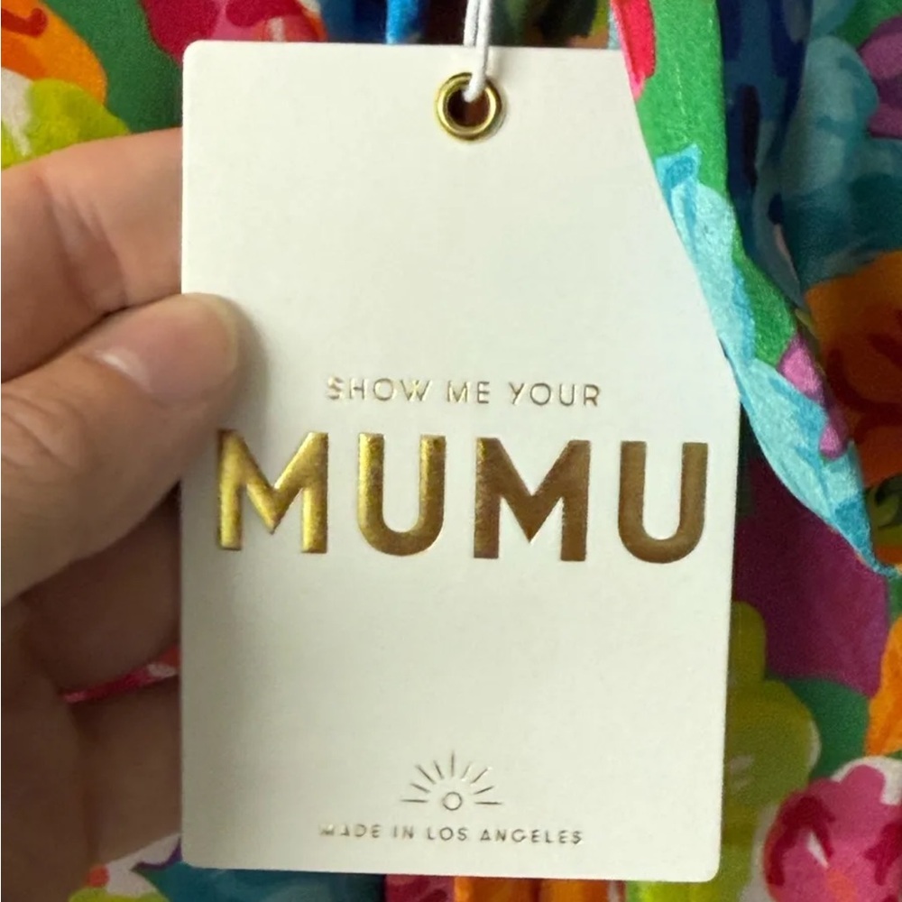 Bright Multi-Color Show Me Your MuMu Dress - Picture 4 of 5